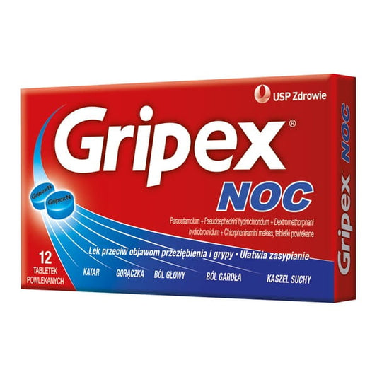 Gripex noc tabletki