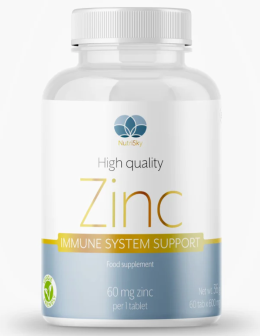 Zinc immune system support 60 tabletek